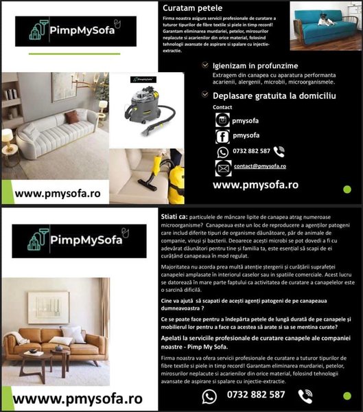 Pimpmysofa - Curatare tapiterii